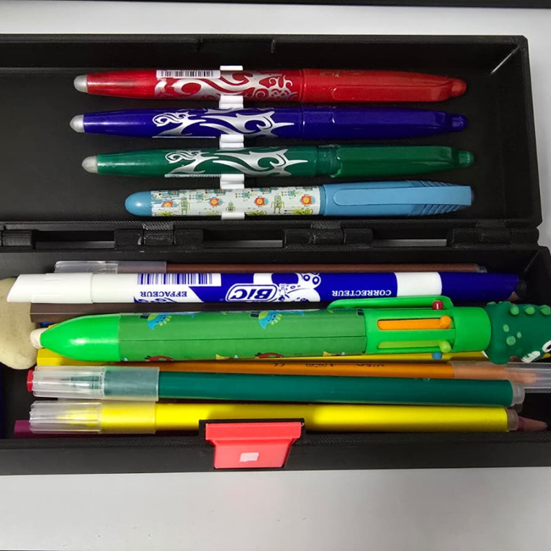 Roblox Temalı Özel Kalem Kutusu - 3D Baskılı Eğitim Aksesuarı