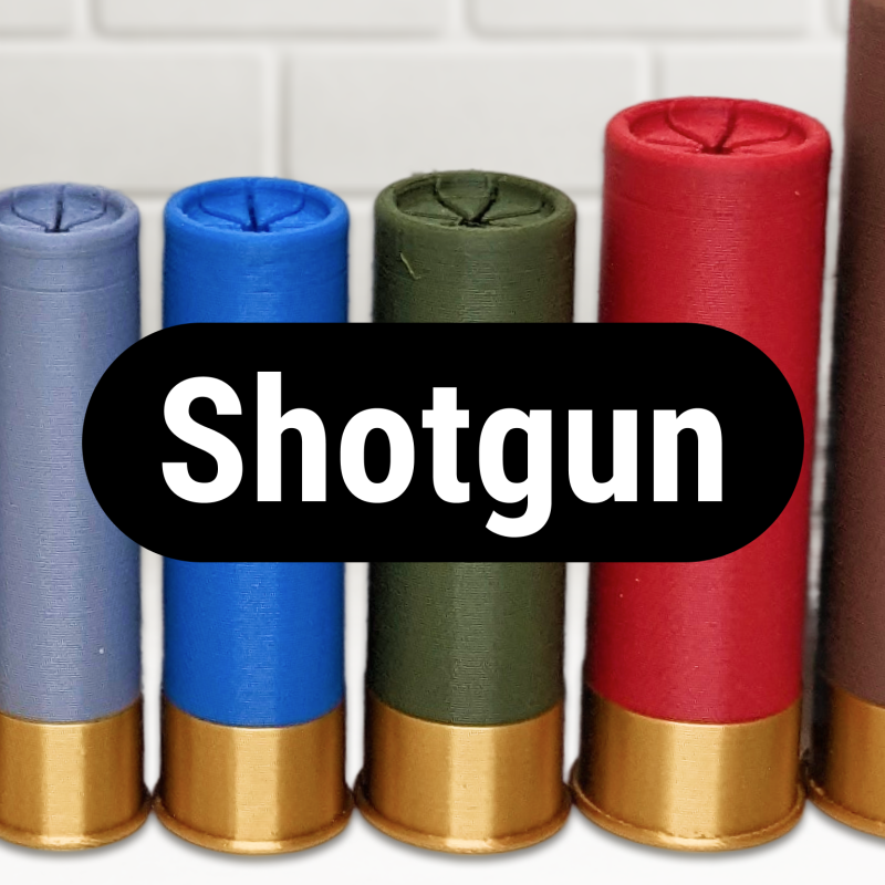 30+ Gerçekçi Mermi Koleksiyonu - 3D Baskı Mermi Replikaları