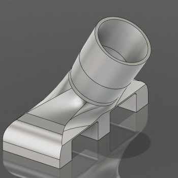 Elektrikli Süpürge Duvar Paneli Temizlik Aparatı - 3D Baskı