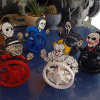 Halloween Film Karakterleri Denge Oyuncakları Seti - 3D Baskı