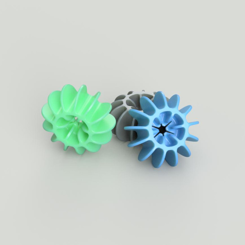 3D Baskı Çamaşır Topu - Kıyafetleri Dolaşmadan Temizleme Aracı