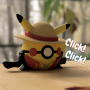 Pikachu Monkey D. Luffy Pokeball 3D Baskılı Koleksiyon Parçası