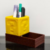 Mario Tuğla Stili Masa Düzenleyici - 3D Baskılı Ofis Organizatör Mario Tuğla Stili Masa Düzenleyici - 3D Baskılı Ofis Organizatör