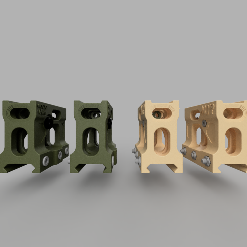 Picatinny DripLyft Yükseltici - 3D Baskı Tüfek Aksesuarı