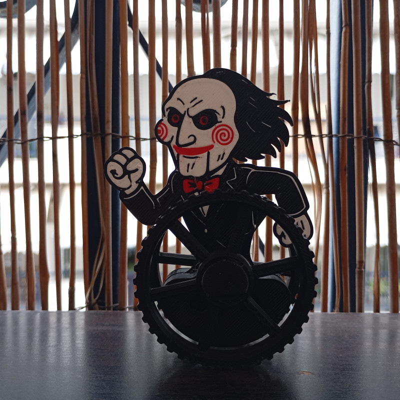 Halloween Film Karakterleri Denge Oyuncakları Seti - 3D Baskı