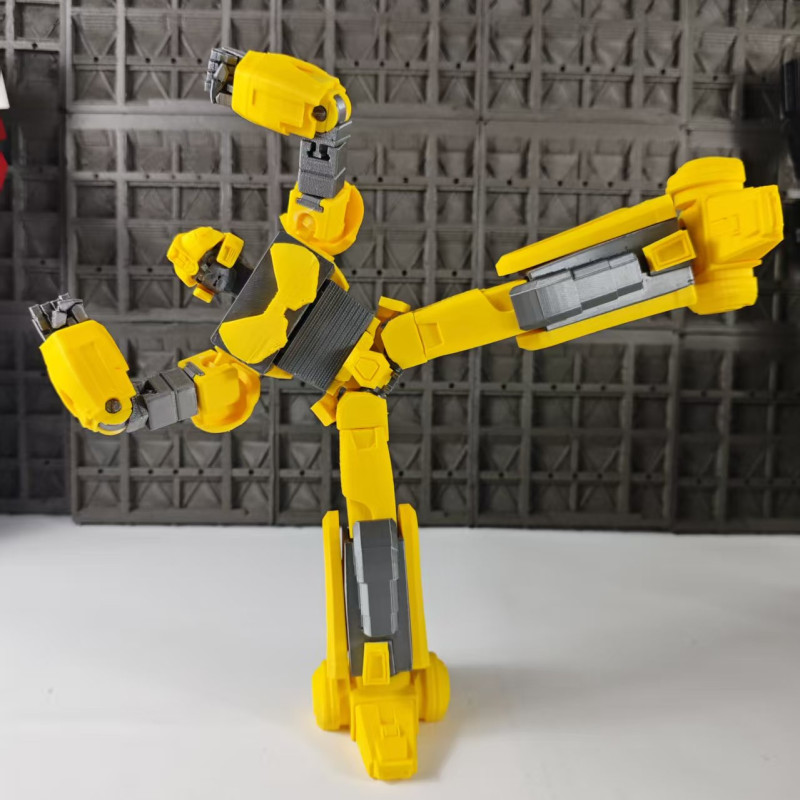 Transformers Bumblebee Origin Hareketli 3D Model - Robotik Hobi
