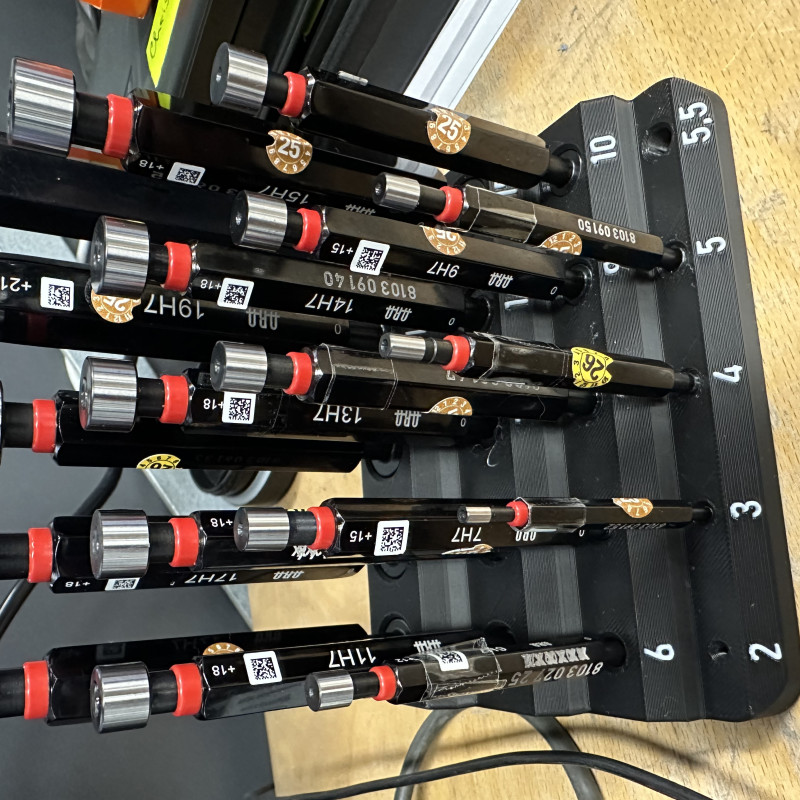 Go/No-Go Ölçü Aparatı Tutucu - 3D Baskılı Kompakt Depolama