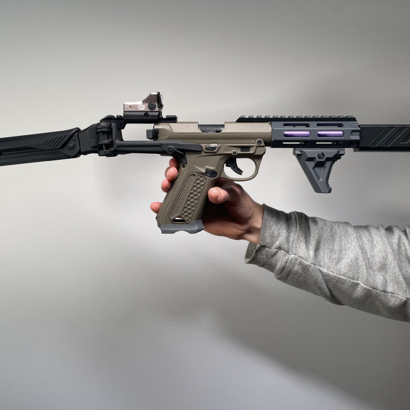 AAP-01 Airsoft Namlu Kiti - PLA CF Özel Tasarım 3D Baskı AAP-01 Airsoft Namlu Kiti - PLA CF Özel Tasarım 3D Baskı
