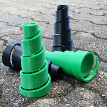 Volüt Sıkıştırma Yayı - Dayanıklı 3D Baskı Bahar