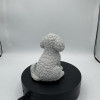 Sevimli Mini Golden Doodle Köpek 3D Baskı Dekor Figürü