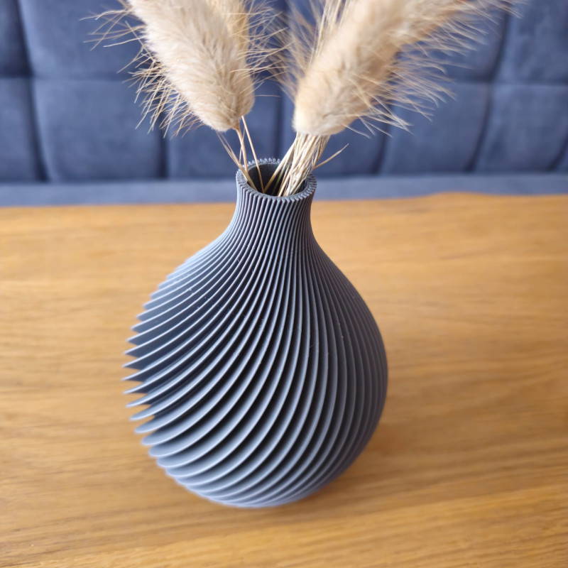 Minimalist Dekoratif Vazo - 3D Baskı Ev Aksesuarı