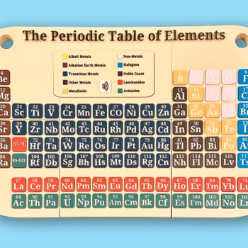 Periyodik Tablo 3D Modeli - Eğitici Kimya Seti