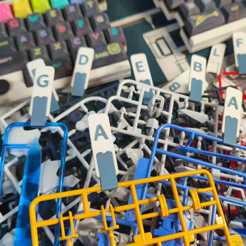 Yeniden Kullanılabilir 3D Baskı Plaka Numarası Etiketi Seti - 52 Parça