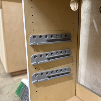 Festool SYS 3 LR32 Systainer Rayları - 3D Baskılı Araç Raf Sistemi