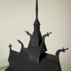 Norveç Ahşap Kilise 3D Baskı Mimari Maket - Detaylı Tasarım