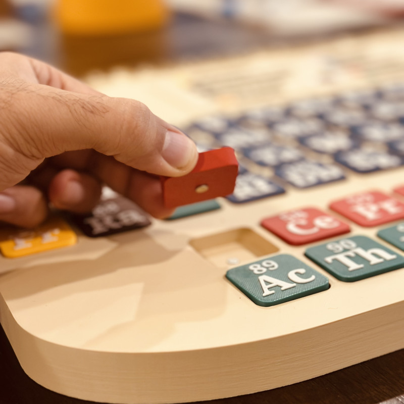 Periyodik Tablo 3D Modeli - Eğitici Kimya Seti