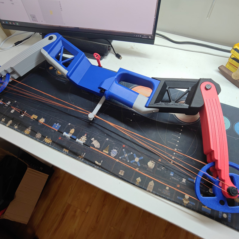 3D Baskı Compound Yay Gelişmiş Model - Güçlü ve Dayanıklı Okçuluk Oyuncak