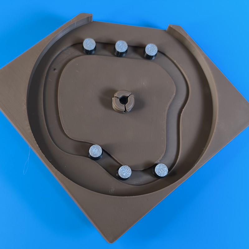 Mini Tren Big Thunder Mountain Diorama - 3D Baskı Disney Maketi