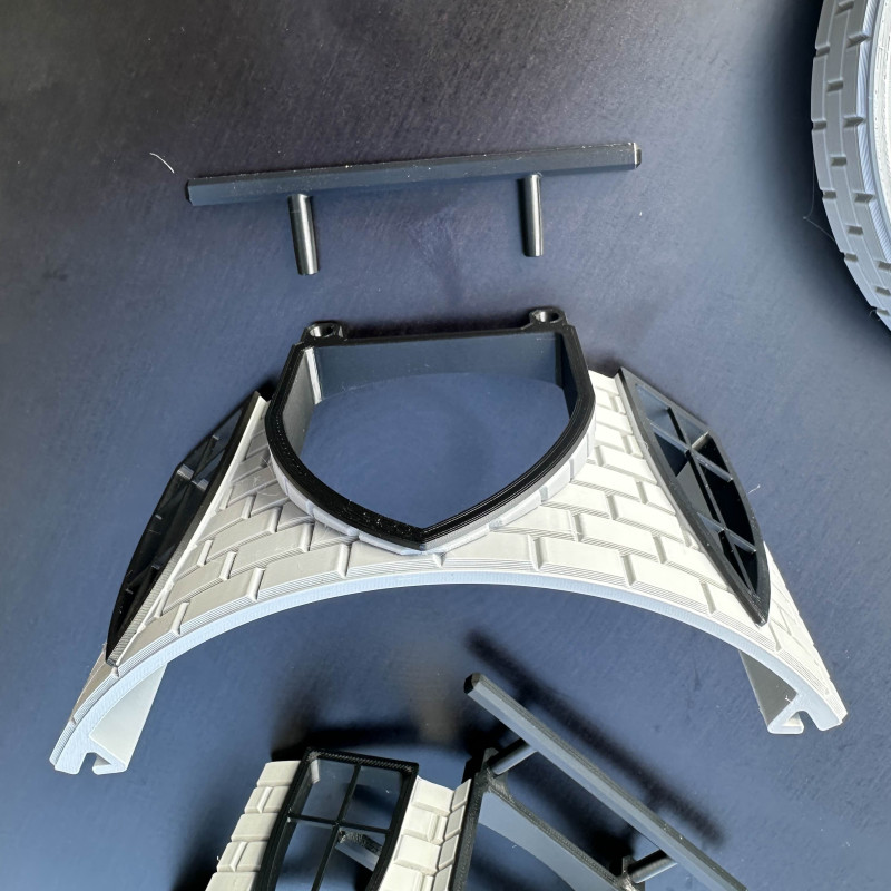 Katedral Kuş Yuvası - 3D Baskı Bahçe Kuş Besleyici