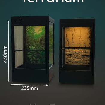 DIY Teraryum 3D Baskı Evcil Hayvan Evi - 235x220x430mm