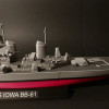 USS Iowa BB-61 1:520 Ölçekli 3D Baskı Gemi Modeli
