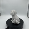 Sevimli Mini Golden Doodle Köpek 3D Baskı Dekor Figürü