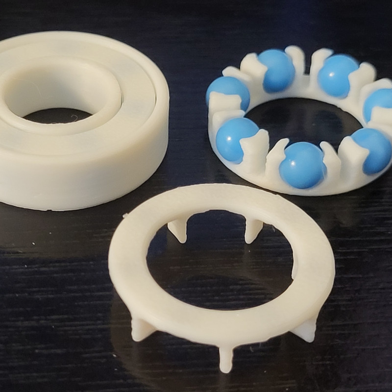 3D Baskı Eğitici Rulman - Mühendislik Modeli