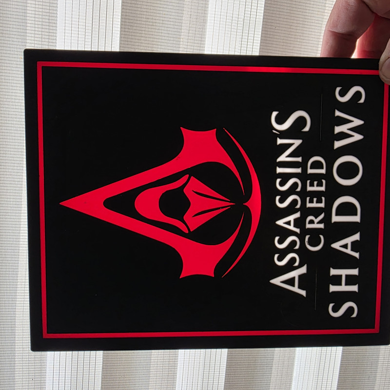 Assassins Creed Shadows 3D Baskı Fener - Özel Tasarım Dekor