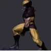Wolverine 3D Baskı Heykel - Dayanıklı PLA Figür