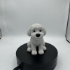Sevimli Mini Golden Doodle Köpek 3D Baskı Dekor Figürü