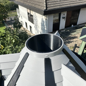 Katedral Kuş Yuvası - 3D Baskı Bahçe Kuş Besleyici