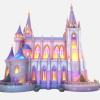 Fantastik Katedral 3D Baskı Dekor - Hayal Gücü Eseri