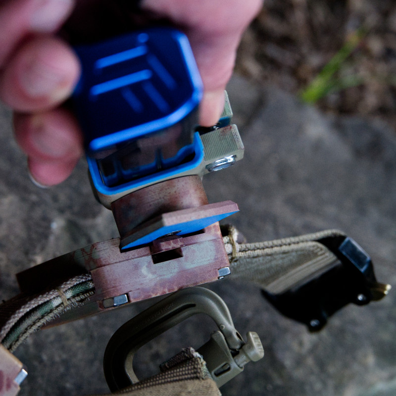 Parametrik Çift Sıra Tabanca Şarjör Taşıyıcı - 3D Baskı Modüler Atış Kemeri Aksesuarı