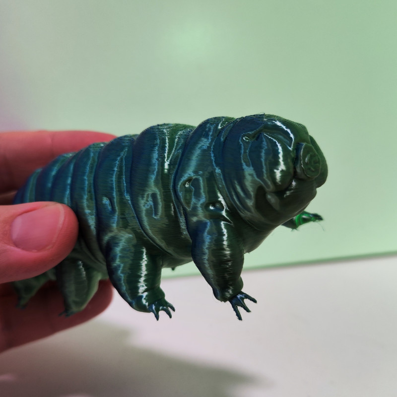 Detaylı Su Ayısı Tardigrade 3D Baskı Modeli - Eğitim ve Koleksiyon