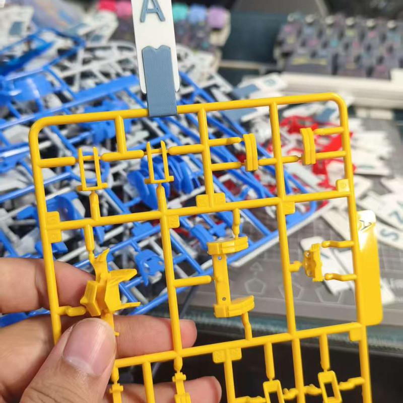 Yeniden Kullanılabilir 3D Baskı Plaka Numarası Etiketi Seti - 52 Parça