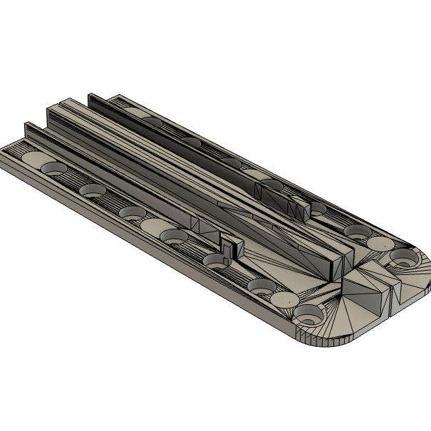 Festool SYS 3 LR32 Systainer Rayları - 3D Baskılı Araç Raf Sistemi