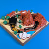 Mini Tren Big Thunder Mountain Diorama - 3D Baskı Disney Maketi