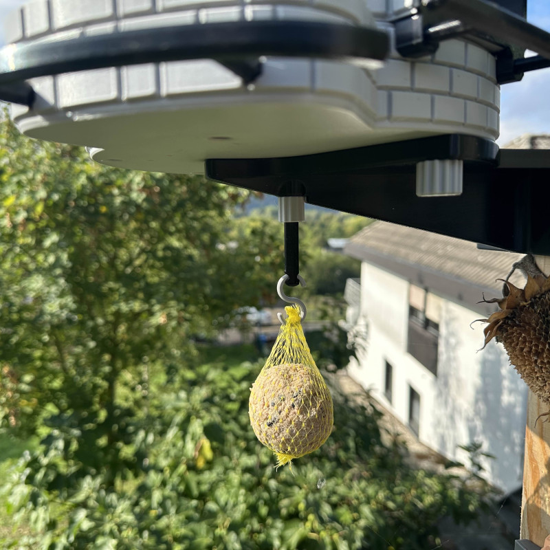 Katedral Kuş Yuvası - 3D Baskı Bahçe Kuş Besleyici