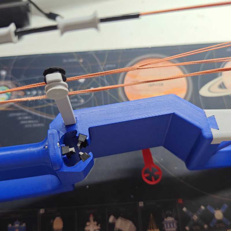 3D Baskı Compound Yay Gelişmiş Model - Güçlü ve Dayanıklı Okçuluk Oyuncak