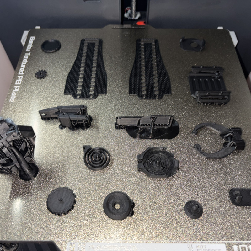 3D Baskılı Bilek Disk Fırlatıcı - Çoklu Atış Oyuncak