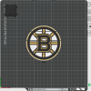 Boston Bruins Esnek Noel Süsü - 3D Baskılı Hokey Dekorasyonu