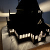 Norveç Ahşap Kilise 3D Baskı Mimari Maket - Detaylı Tasarım