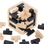 3D Baskı T-Puzzle Küp - 54 Parça Zeka Oyunu