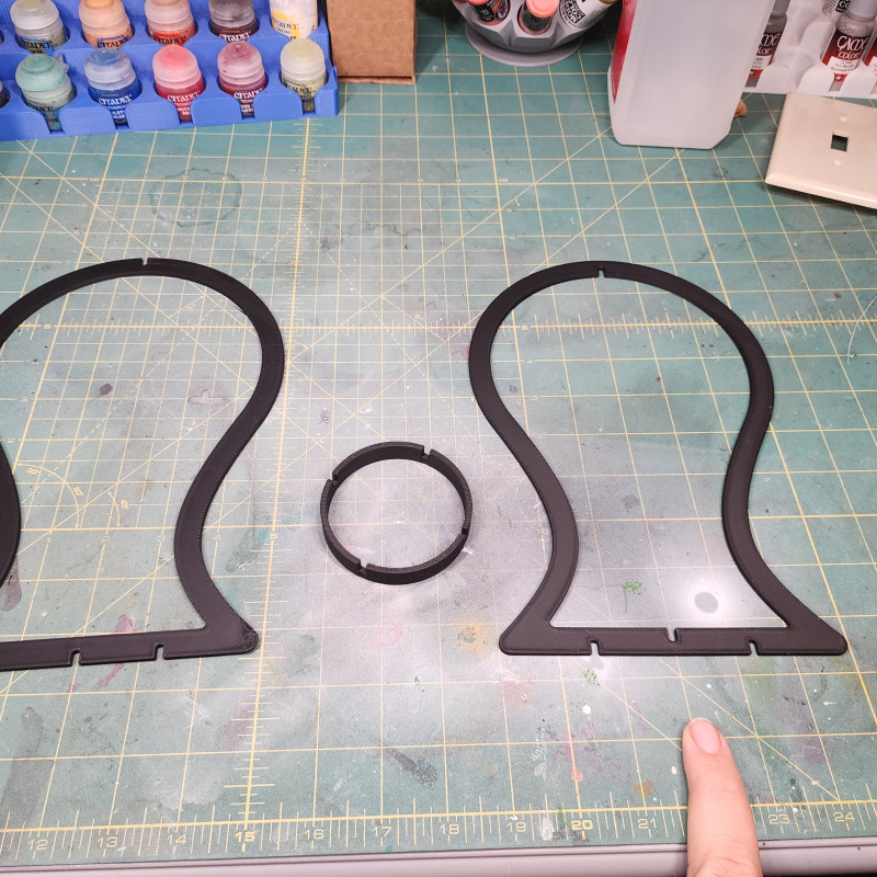 Minimalist Şapka Askısı - 3D Baskılı Şapka Standı - PLA Malzeme