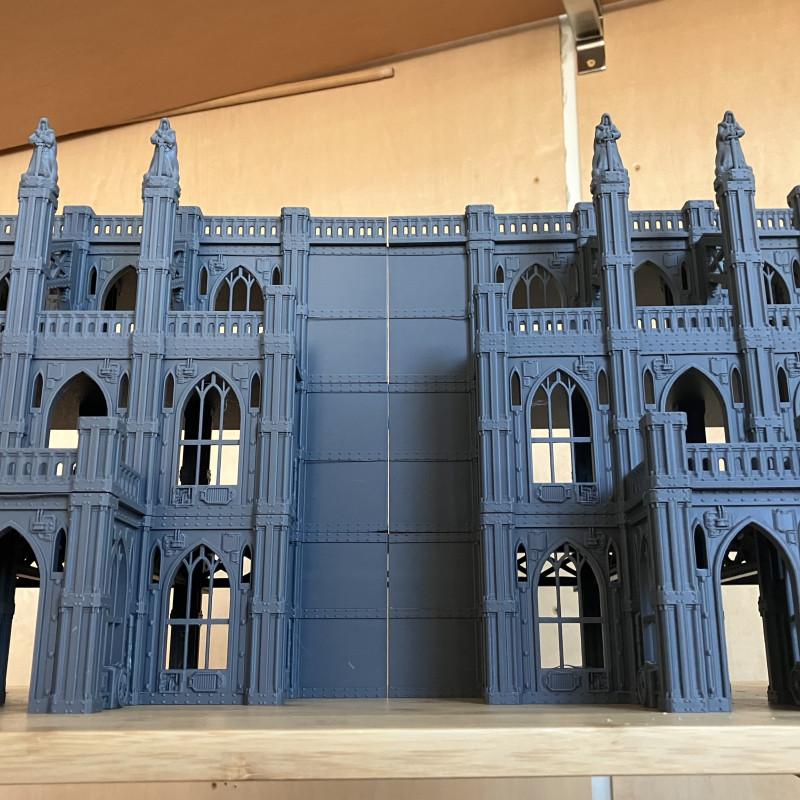 İmparatorluk Sarayı Savaş Oyunu Terrain 3D Baskı Maketi