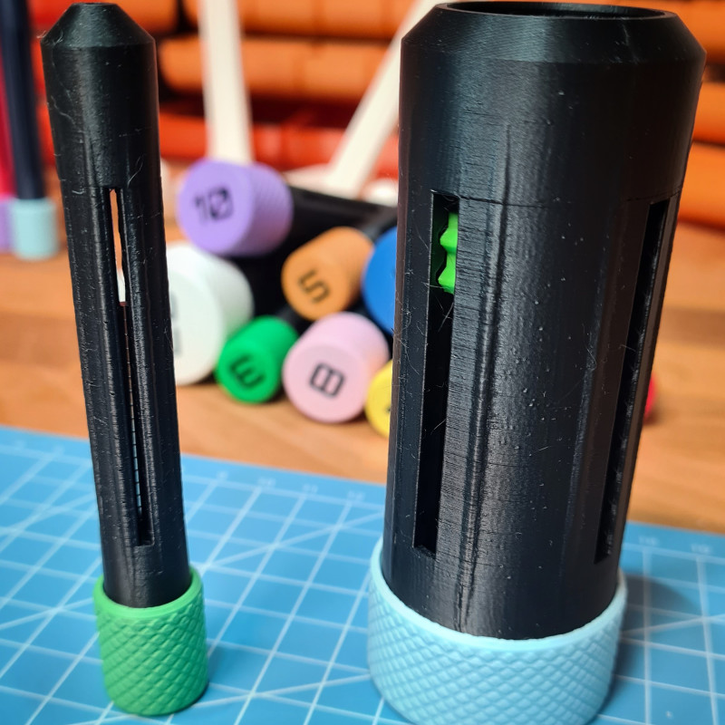 MagTwist Manyetik Kalem - 3D Baskı Mıknatıs Tutucu ve Yerleştirici