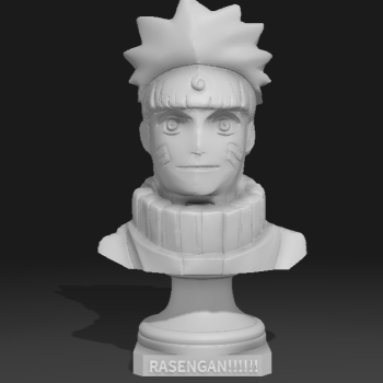 Naruto Rasengan Heykeli - 3D Baskı Anime Figürü