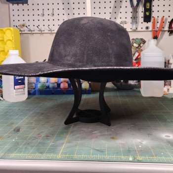 Minimalist Şapka Askısı - 3D Baskılı Şapka Standı - PLA Malzeme