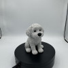 Sevimli Mini Golden Doodle Köpek 3D Baskı Dekor Figürü