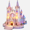 Fantastik Katedral 3D Baskı Dekor - Hayal Gücü Eseri